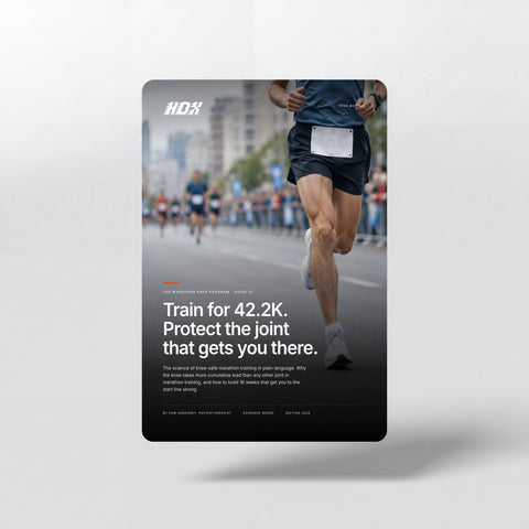 Knieprogramma voor de marathon