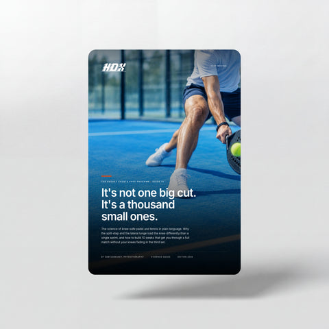 Knieprogramma voor padel & tennis