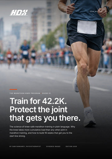 Knieprogramma voor de marathon